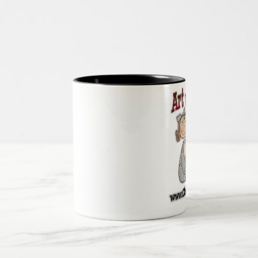 cheryl seslar Entwürfe Zweifarbige Tasse (Mittel)