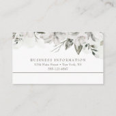 Cheryl Vintages Whitepaper mit benutzerdefiniertem Treuekarte (Rückseite)