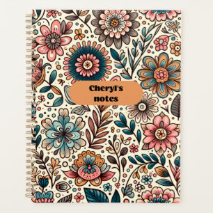 Cheryls Bemerkungen floral Planer