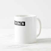 Ches Chemistry Periodic Kaffeetasse (VorderseiteRechts)