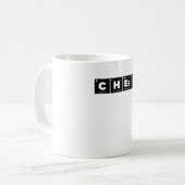 Ches Chemistry Periodic Kaffeetasse (Vorderseite Links)