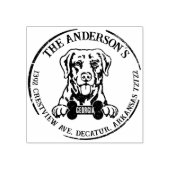 Chesapeak Bay Retriever Rücksendeadresse Gummistempel (Prägung)