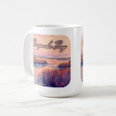 Chesapeake Bay Annapolis Maryland Virginia Sunrise Kaffeetasse (Vorderseite Links)