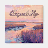 Chesapeake Bay Annapolis Maryland Virginia Sunrise Magnet (Vorne)