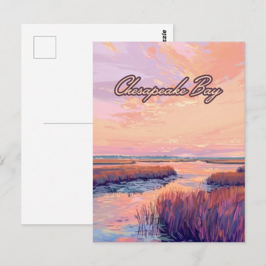 Chesapeake Bay Annapolis Maryland Virginia Sunrise Postkarte (Vorne/Hinten)