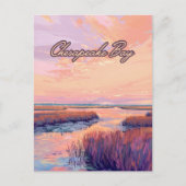 Chesapeake Bay Annapolis Maryland Virginia Sunrise Postkarte (Vorderseite)