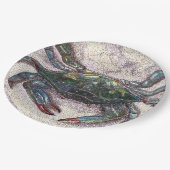 Chesapeake Bay Blue Crab Custom Paper Teller (Schrägansicht)