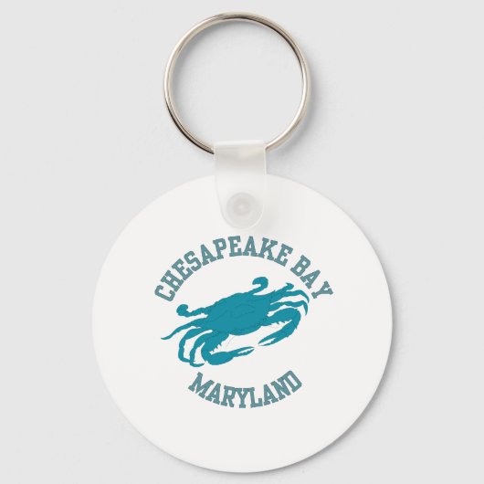 Chesapeake Bay Blue Crab Schlüsselanhänger (Vorderseite)