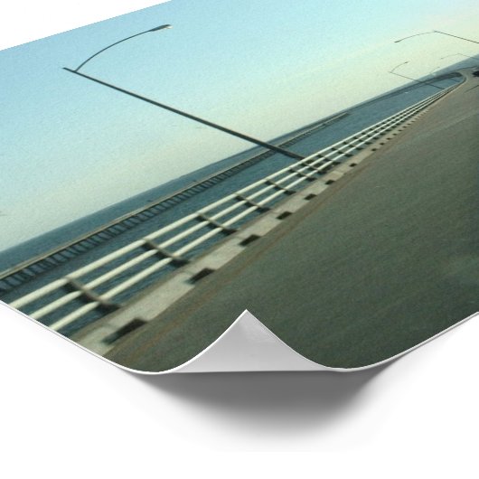 Chesapeake Bay Bridge - Druck/Poster Poster (Ecke)