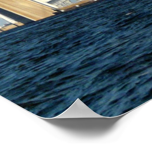 Chesapeake Bay Bridge - DRUCKEN Poster (Ecke)