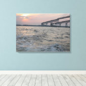 Chesapeake Bay Bridge Foto Leinwanddruck (Insitu (Holzboden))