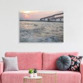 Chesapeake Bay Bridge Foto Leinwanddruck (Insitu (Wohnzimmer))