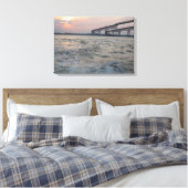 Chesapeake Bay Bridge Foto Leinwanddruck (Insitu (Schlafzimmer))