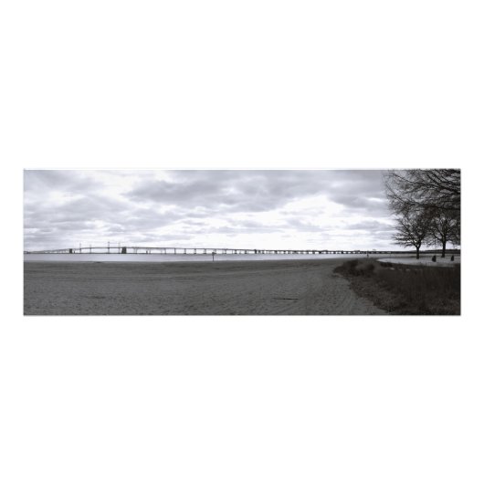 Chesapeake Bay Bridge Fotodruck (Vorne)