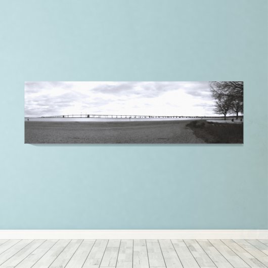 Chesapeake Bay Bridge Leinwanddruck (Insitu (Holzboden))