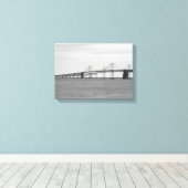 Chesapeake Bay Bridge Leinwanddruck (Insitu (Holzboden))
