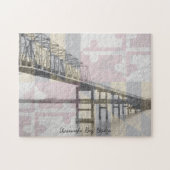 Chesapeake Bay Bridge Maryland Flag Puzzle (Horizontal)