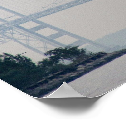 Chesapeake Bay Bridge Poster (Ecke)