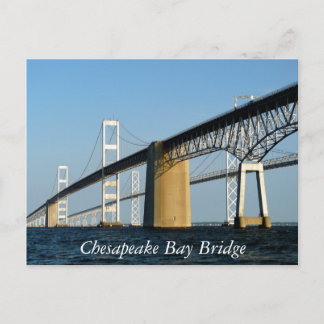 Chesapeake Bay Bridge Postkarte