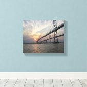 Chesapeake Bay Bridge Sunset Leinwand (Insitu (Holzboden))