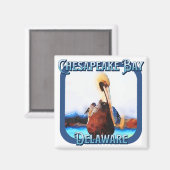Chesapeake Bay, Delaware Magnet (Vorderseite/Rückseite)