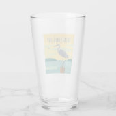 Chesapeake Bay größte Küste Nordamerikas Glas (Rückseite)