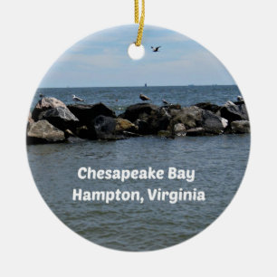 Chesapeake Bay, Hampton, Virginia Keramikornament