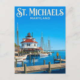 Chesapeake Bay Maritime Museum USA -> Chesapeake Postkarte
