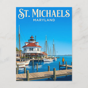 Chesapeake Bay Maritime Museum USA -> Chesapeake Postkarte