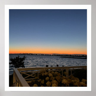 Chesapeake Bay Maryland Sonnenuntergangs Poster
