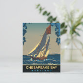 Chesapeake Bay, Maryland, Travel Postkarte (Stehend Vorderseite)