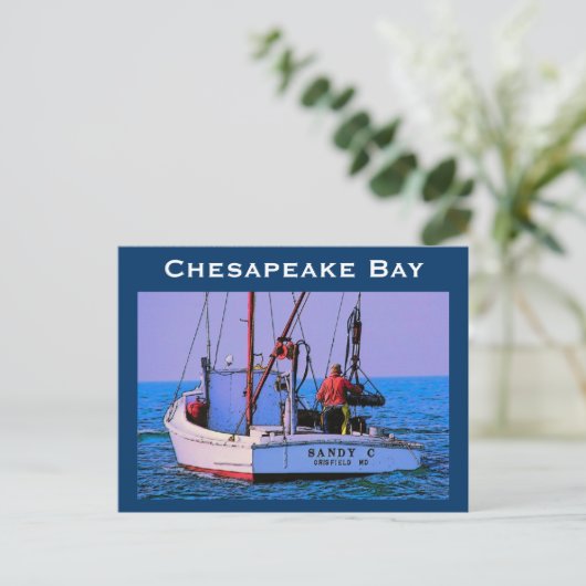 Chesapeake Bay Postcard Postkarte (Stehend Vorderseite)