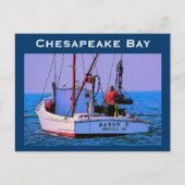 Chesapeake Bay Postcard Postkarte (Vorderseite)