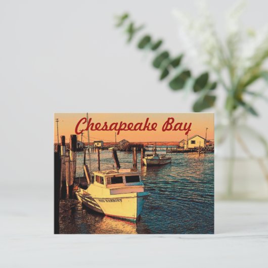 Chesapeake Bay Postkarte (Stehend Vorderseite)
