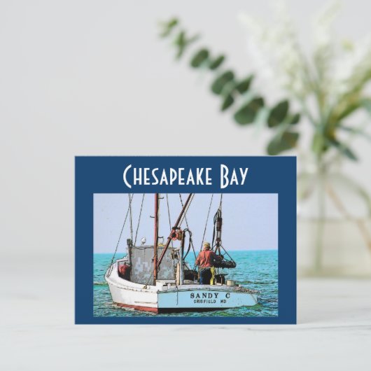 Chesapeake Bay Postkarte (Stehend Vorderseite)