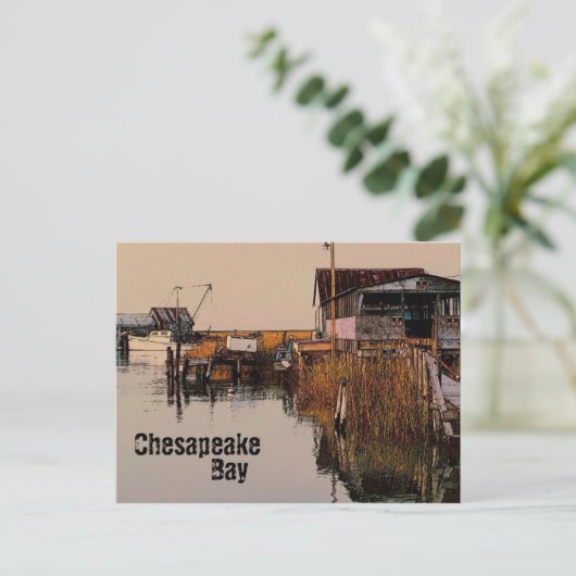 Chesapeake Bay Postkarte (Stehend Vorderseite)
