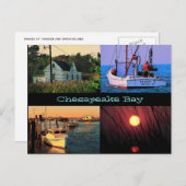 Chesapeake Bay-Postkarte Postkarte (Vorne/Hinten)
