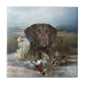 Chesapeake Bay Retriever, Art Fliese (Vorderseite)