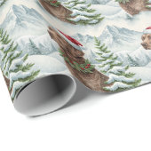 Chesapeake Bay Retriever Christmas Geschenkpapier (Rolleneckpunkt)