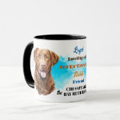 Chesapeake Bay Retriever Dog Loyal Friend Tasse (Vorderseite Links)