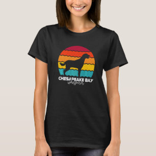 Chesapeake Bay Retriever Flüsterer Retro Premium T-Shirt