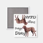 Chesapeake Bay Retriever Geschirrspülmaschine Magn Magnet (Vorderseite/Rückseite)