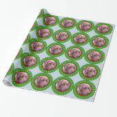 Chesapeake Bay-Retriever glückliches Howliday Geschenkpapier (Ungerollt)