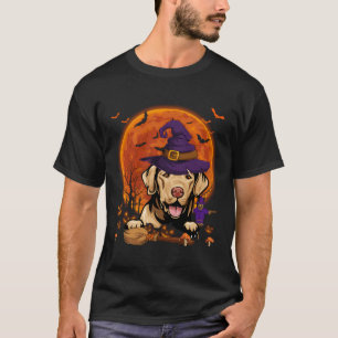Chesapeake Bay Retriever Hexenkürbis Pumpkin S T-Shirt