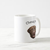 Chesapeake Bay Retriever Hund Kaffeetasse (VorderseiteRechts)