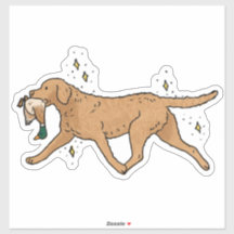 Chesapeake Bay Retriever Jagd Auto Aufkleber