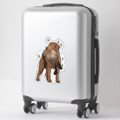 Chesapeake Bay Retriever Jagd Auto Aufkleber (Koffer)