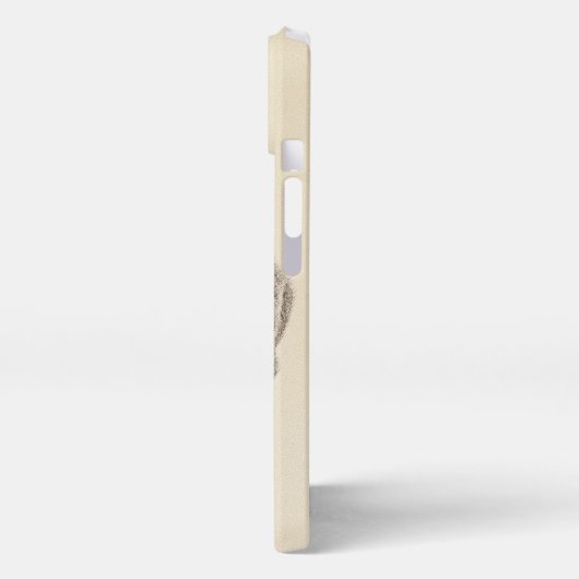 Chesapeake Bay Retriever Malerei Original Dog Art iPhone Hülle (Linke Seite)