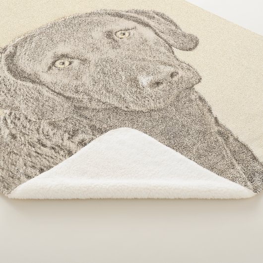 Chesapeake Bay Retriever Malerei Original Dog Art Sherpadecke (3/4)