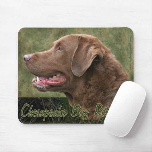 Chesapeake Bay-Retriever Mousepad (Mit Mouse)